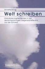 Welt schreiben