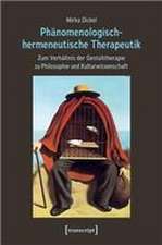 Dialogphänomenologische Therapeutik