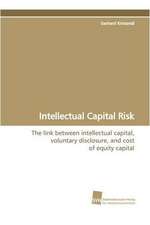 Intellectual Capital Risk