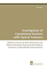 Investigation of Cytoskeletal Systems with Optical Tweezers