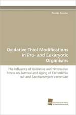 Oxidative Thiol Modifications in Pro- And Eukaryotic Organisms: Communities in Private-Collective Innovation