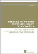 Sicherung Der Mobilitat Alterer Menschen Im Strassenverkehr: An Immunmodulatory Setscrew