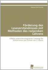 Forderung Des Leseverstandnisses Mit Methoden Des Reziproken Lehrens: Transformation Und Spaltungen