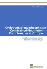 Cyclopentadienylphosphazen-Constrained-Geometry-Komplexe Der 4. Gruppe: Einfluss Des Ncl. Subthalamicus Auf Die Raumorientierung