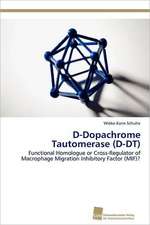 D-Dopachrome Tautomerase (D-Dt): Readiness for Peaceful Solution