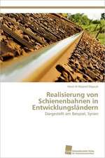 Realisierung Von Schienenbahnen in Entwicklungslandern: Trimerbildung & Funktion