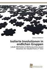 Isolierte Involutionen in endlichen Gruppen