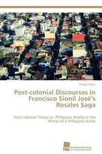 Post-Colonial Discourses in Francisco Sionil Jose's Rosales Saga: Measurement and Source Allocation