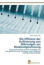 Die Effizienz der Kultivierung von Mikroalgen zur Biodieselgewinnung