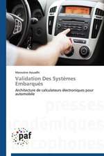 Validation Des Systèmes Embarqués