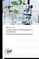 L¿immunité et l¿échappement parasitaire