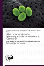 Résistance et diversité génomique de la tuberculose au Cameroun