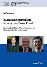 Schönfeld, R: Bundeskanzleramtschefs im vereinten Deutschlan