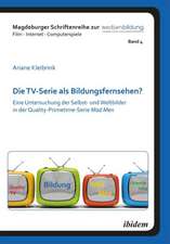 Kleibrink, A: TV-Serie als Bildungsfernsehen?. Eine Untersuc