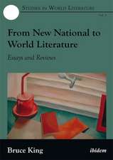 From New National to World Literature – Essays and Reviews