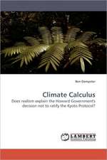 Climate Calculus