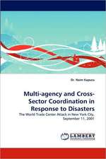 Multi-agency and Cross-Sector Coordination in Response to Disasters