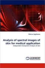 Analysis of spectral images of skin for medical application