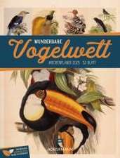 Wunderbare Vogelwelt - Vintage Wochenplaner Kalender 2025