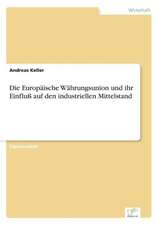 Die Europäische Währungsunion und ihr Einfluß auf den industriellen Mittelstand