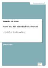 Raum und Zeit bei Friedrich Nietzsche