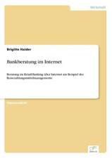 Bankberatung im Internet