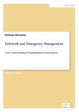 Telework and Emergency Management