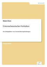 Unternehmerisches Verhalten