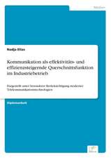 Kommunikation als effektivitäts- und effizienzsteigernde Querschnittsfunktion im Industriebetrieb