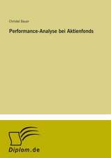 Performance-Analyse bei Aktienfonds