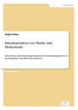 Interdependenz von Musik- und Modetrends