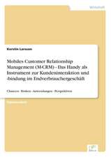 Mobiles Customer Relationship Management (M-CRM) - Das Handy als Instrument zur Kundeninteraktion und -bindung im Endverbrauchergeschäft