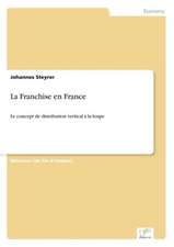 La Franchise en France