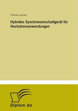 Hybrides Synchroneinschaltgerät für Hochstromanwendungen