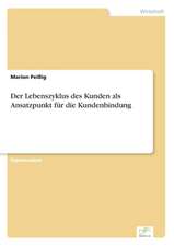 Der Lebenszyklus des Kunden als Ansatzpunkt für die Kundenbindung