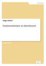 Fundamentalanalyse im Aktienbereich