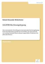 IAS/IFRS-Rechnungslegung