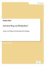 Auf Dem Weg Zur Weltkultur?: Goodwill and Other Intangible Assets