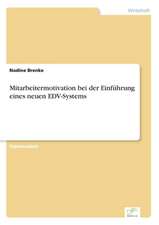 Mitarbeitermotivation bei der Einführung eines neuen EDV-Systems