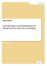 Auswirkungen Von Kundenkarten Im Handel Aus Der Sicht Des Controlling: Goodwill and Other Intangible Assets