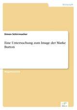 Eine Untersuchung zum Image der Marke Burton