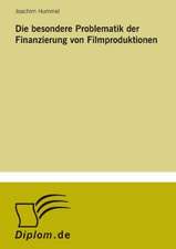 Die Besondere Problematik Der Finanzierung Von Filmproduktionen: Mitteilungs-, Beratungs- Und Dokumentationspflichten Des Versicherungsvermittlers