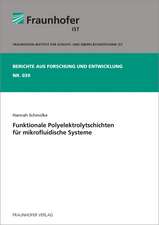 Funktionale Polyelektrolytschichten für mikrofluidische Systeme