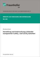 Herstellung und Untersuchung p-leitender transparenter CuAlO2- und CuCrO2-Schichten