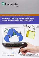 Auswahl von vertrauenswürdigen Cloud Services für das Handwerk