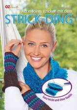 Accessoires stricken mit dem Strick-Ding