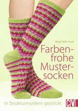 Farbenfrohe Mustersocken