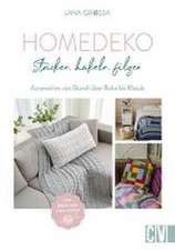 Home-Deko: stricken, häkeln, filzen