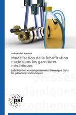 Modélisation de la lubrification mixte dans les garnitures mécaniques