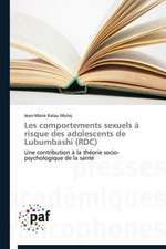 Les comportements sexuels à risque des adolescents de Lubumbashi (RDC)